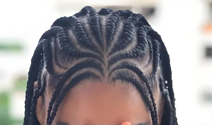 fulani braids hairstyle as a trending protective style in 2025