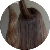 each track hair extension installation at hair salon on Jamaica Avenue