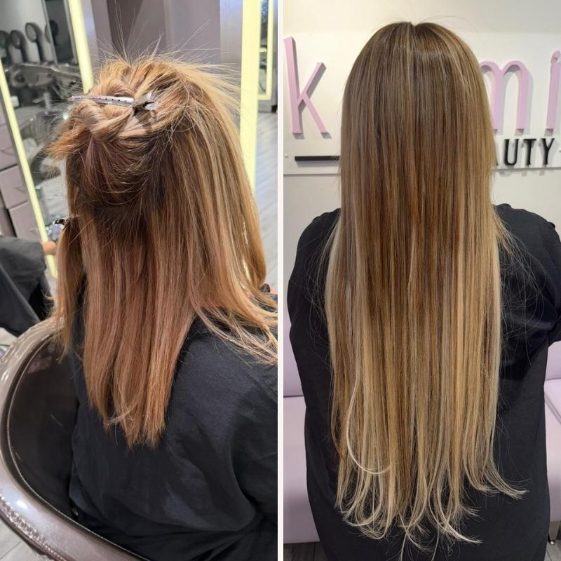 Karmi Beauty Salon hair extensions