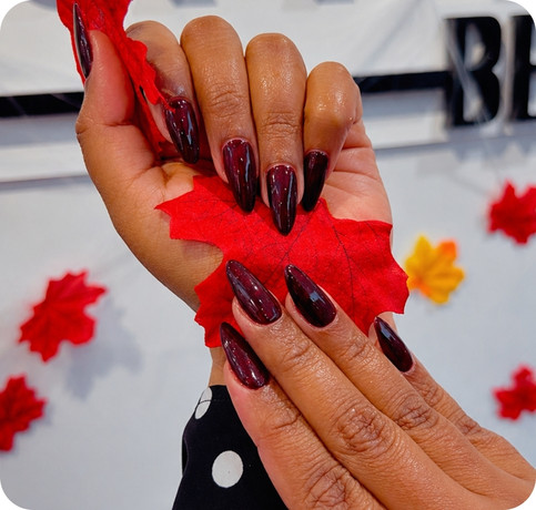 Recent nail work by Karmi Beauty Salon in Jamaica Queens