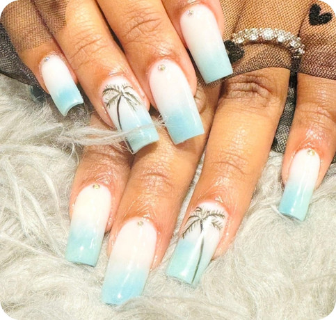 Luxury nail art and nail design at Karmi Beauty Salon