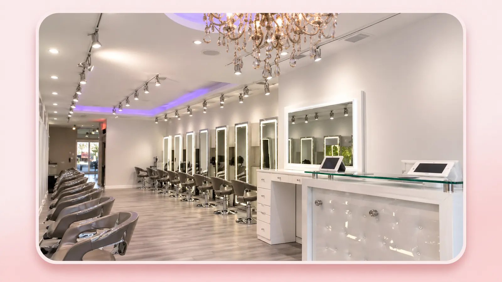 Karmi Beauty Salon interior in Jamaica Queens near Jamaica Avenue
